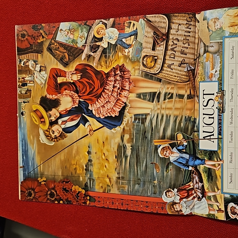 Cynthia Hart's Victoriana 2001 calendar UNOPENED cards scrapbooking decoupage - Picture 11 of 16